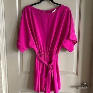 Hot Pink Romper